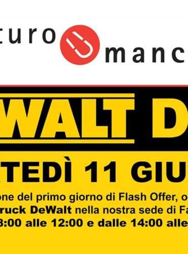 DeWalt Day presso Arturo Mancini a Fano